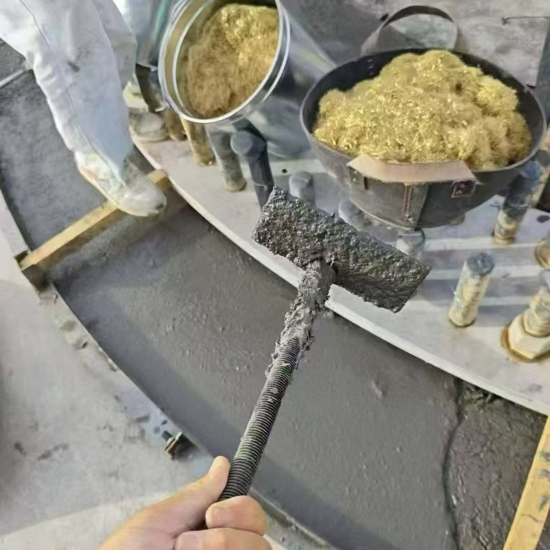 温州C120钢纤维高强无收灌浆料 轧机压缩机汽轮机发电机锻压设备底座灌浆材料